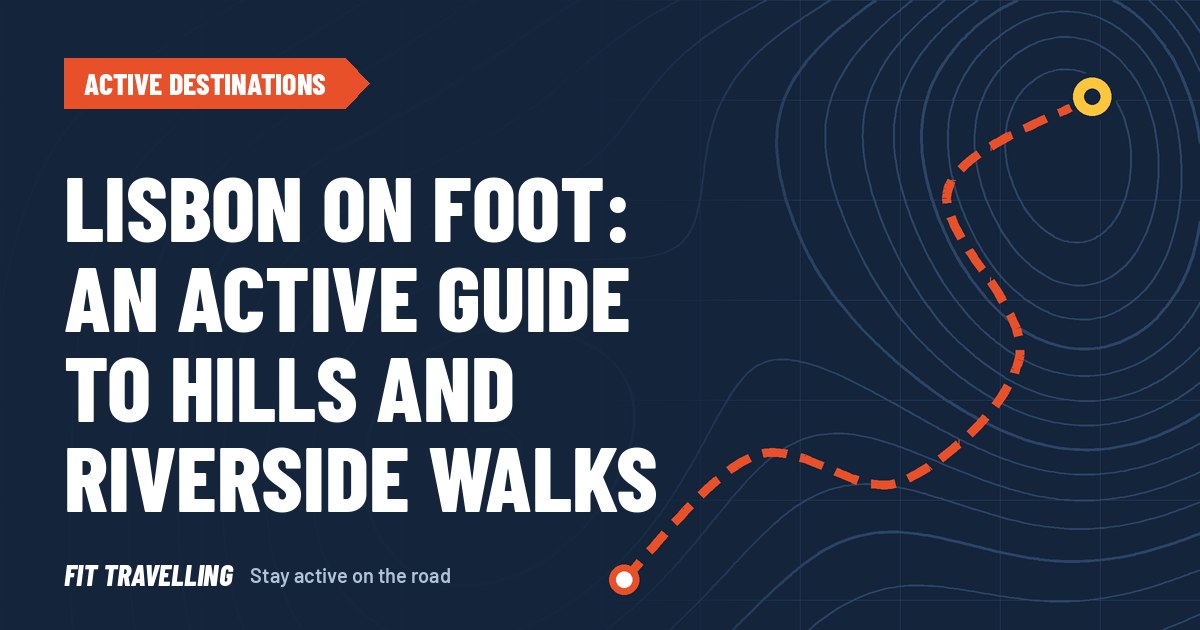 Route map cover for: Lisbon on Foot: An Active Guide to Hills and Riverside Walks